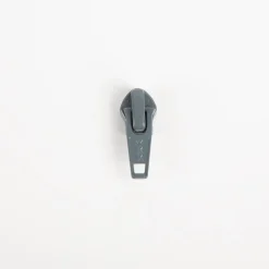 YKK Schieber Zipper für Reißverschluss Meterware Kunststoffspirale 5mm in 3cm Breite Grau 1 Stk