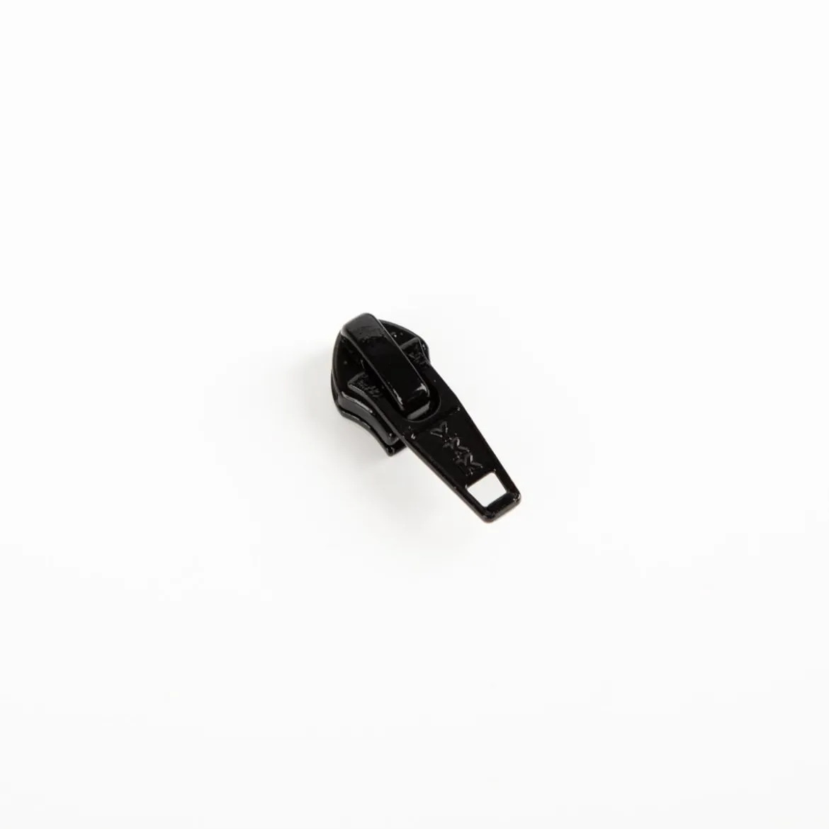 YKK Schieber Zipper für Reißverschluss Meterware Kunststoffspirale 5mm in 3cm Breite Schwarz 1 Stk