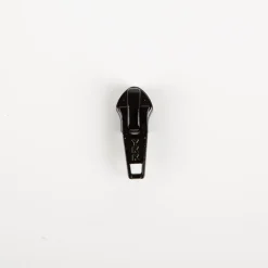 YKK Schieber Zipper für Reißverschluss Meterware Kunststoffspirale 5mm in 3cm Breite Schwarz 1 Stk