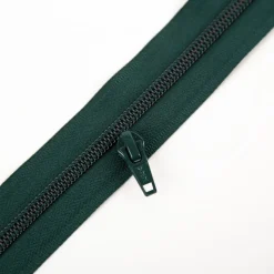 YKK Schieber Zipper für Reißverschluss Meterware Kunststoffspirale 5mm in 3cm Breite Grün 1 Stk