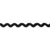 Zackenlitze schwarz breit 13mm
