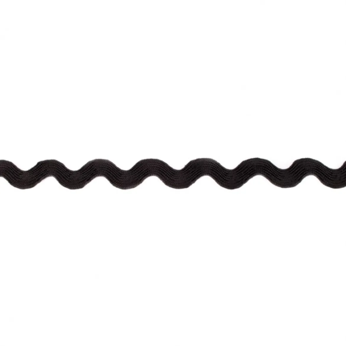 Zackenlitze schwarz breit 13mm