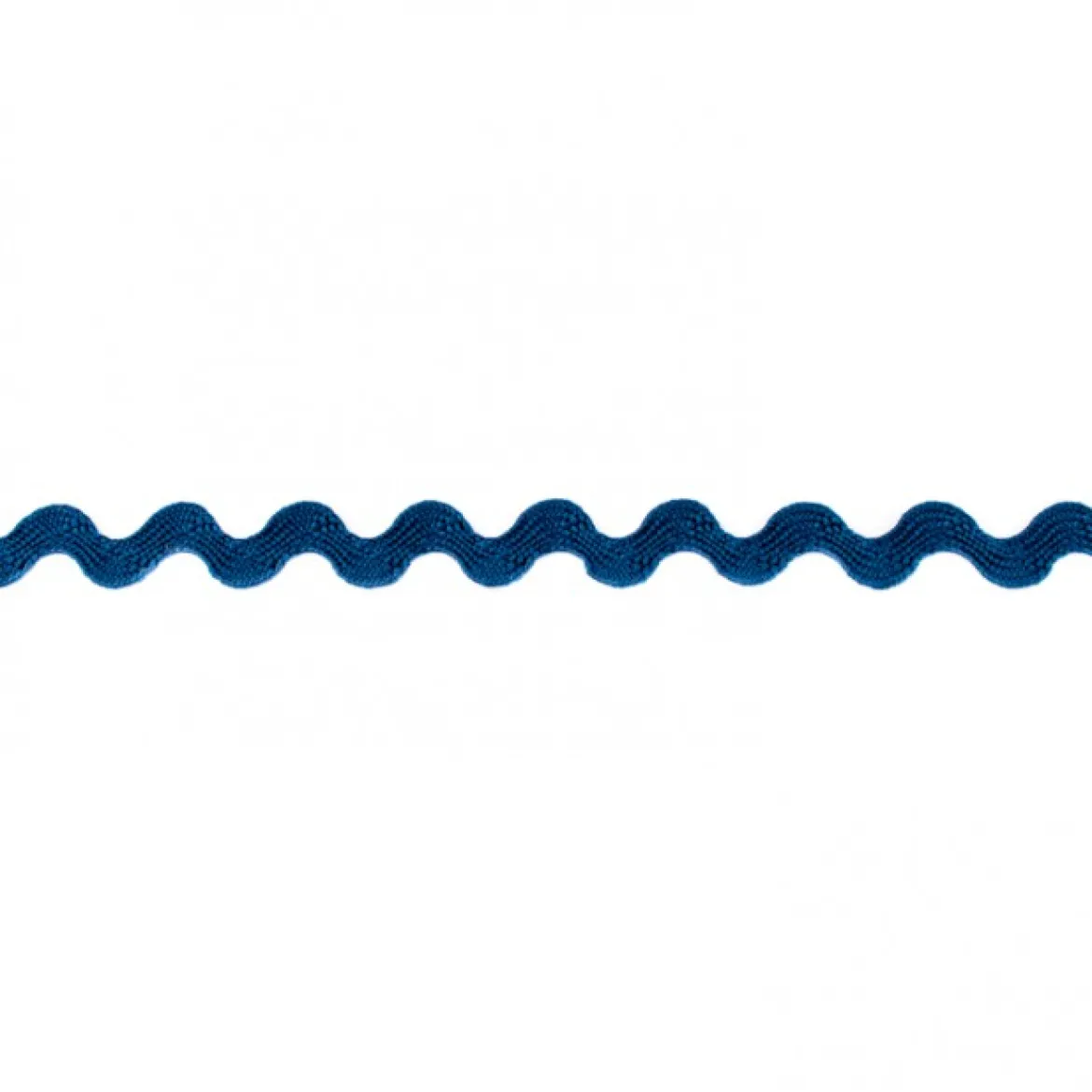 Zackenlitze Zierband dunkelblau Breite: 1cm