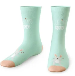 Zaubersocken Hase Lieblingssocken mint Gr. 29-35 von La Vida