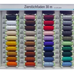 Zierstichfaden Farbnr. 694 Gütermann 30 Meter/Spule Knopflochgarn Stickgarn