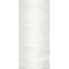 Zierstichfaden Farbnr. 800 Gütermann 30 Meter/Spule Knopflochgarn Stickgarn