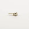 Zipper Beige lackiert Feinzinkdruckguss für Reißverschluss 25mm