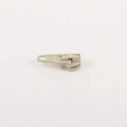 Zipper Beige lackiert Feinzinkdruckguss für Reißverschluss 25mm