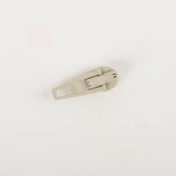Zipper Beige lackiert Feinzinkdruckguss für Reißverschluss 25mm