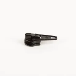 Zipper Schwarz lackiert Feinzinkdruckguss für Reißverschluss 25mm
