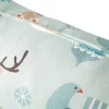 Zugluftstopper Scandi Christmas hellblau in verschiedenen Größen von SCHÖNER LEBEN.