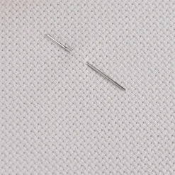 Zweigart Stickbild Stickset Kreuzstich-Kit Lama mit Holzrahmen ca. 13x13cm